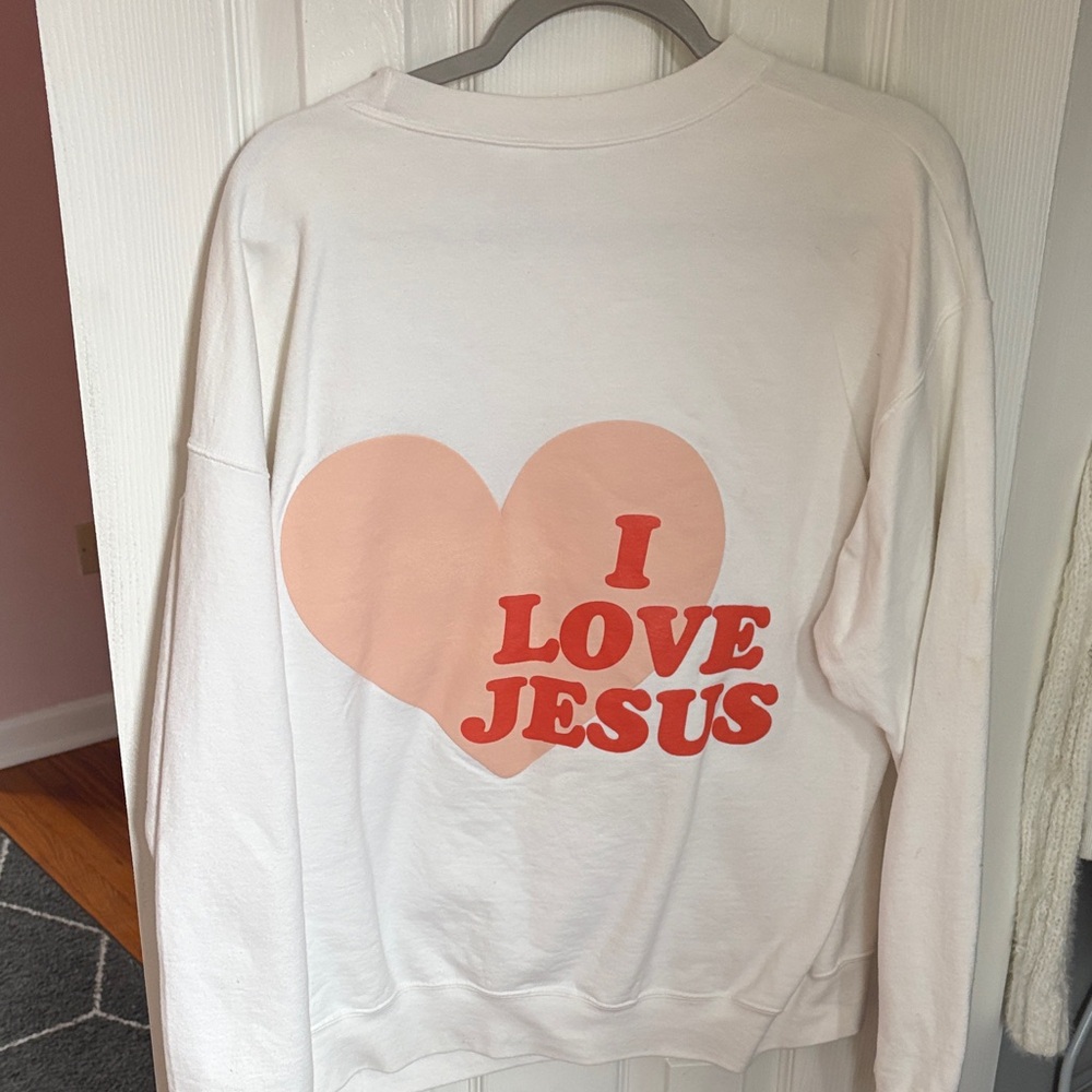 HWLF I Love Jesus Crewneck